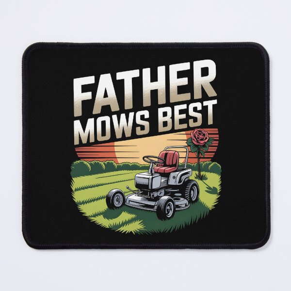 Item preview, Father Mows Best Gardener Dad Lawn Care designed and sold by Redgiant87x.