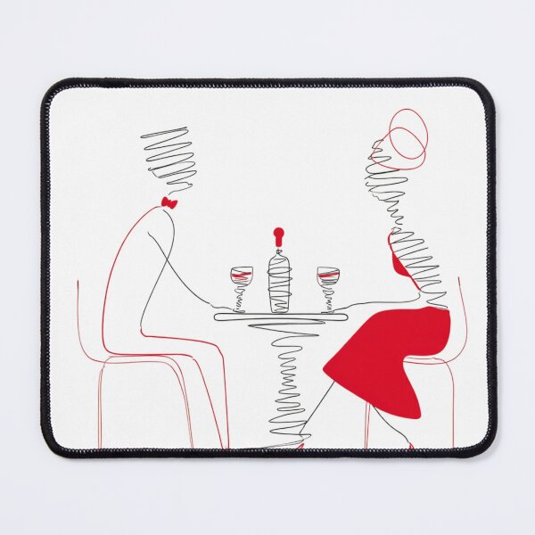 Item preview, Dinner Date Line Art designed and sold by CHILDRENSJOY.