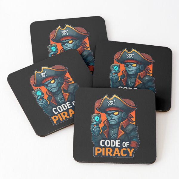 Item preview, Code Of Piracy designed and sold by okiiskandarart.