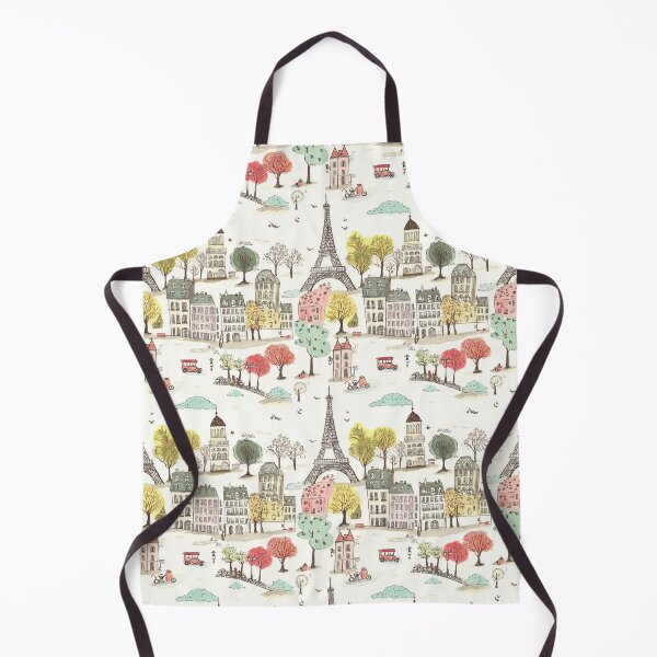 Item preview, Paris Landmarks Repeating Pattern Illustration designed and sold by SimoneBalman.