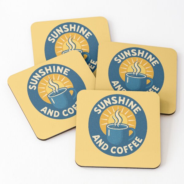 Item preview, Sunshine and Coffee designed and sold by FrictionMaxxing.