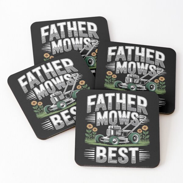 Item preview, Father Mows Best Gardener Dad Lawn Care designed and sold by Redgiant87x.