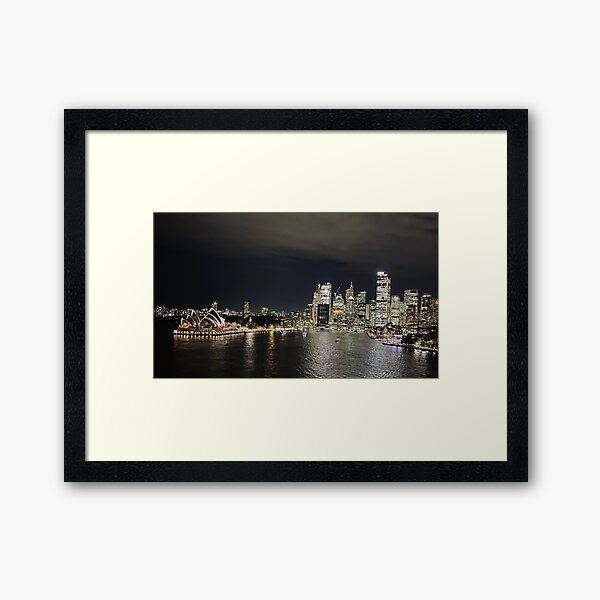 Item preview, Sydney at Night designed and sold by CreativeSoup.