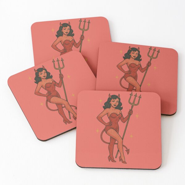 Item preview, Red Devil Pinup designed and sold by FrictionMaxxing.