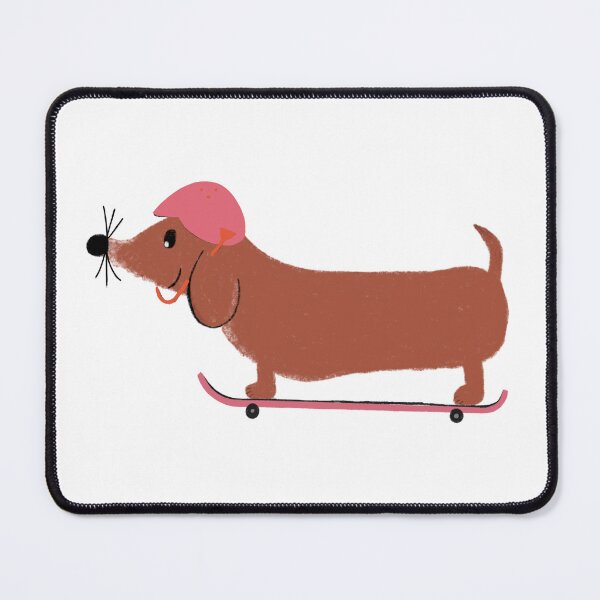 Item preview, Skateboard Dachshund designed and sold by cupcakiwi.