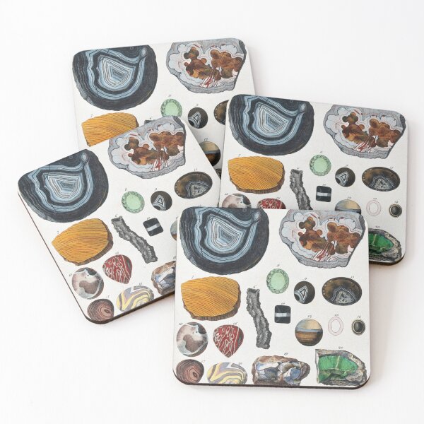 Item preview, Mineral Chart designed and sold by BlueSpecsStudio.