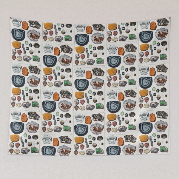 Item preview, Mineral Chart designed and sold by BlueSpecsStudio.