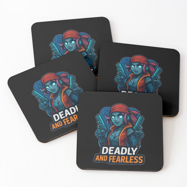 Item preview, Deadly And Fearless designed and sold by okiiskandarart.