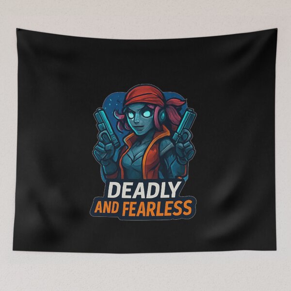 Item preview, Deadly And Fearless designed and sold by okiiskandarart.