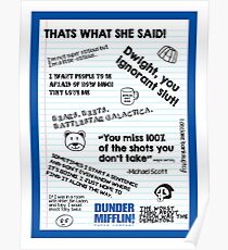 The Office Quotes Poster