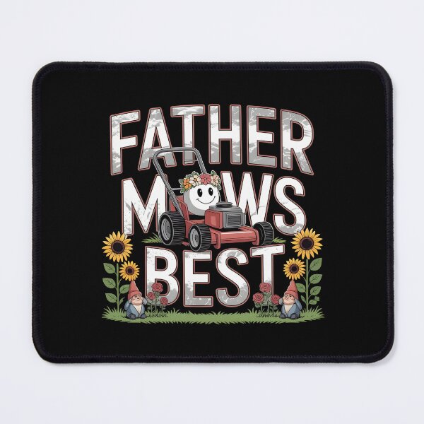 Item preview, Father Mows Best Gardener Dad Lawn Care designed and sold by Redgiant87x.