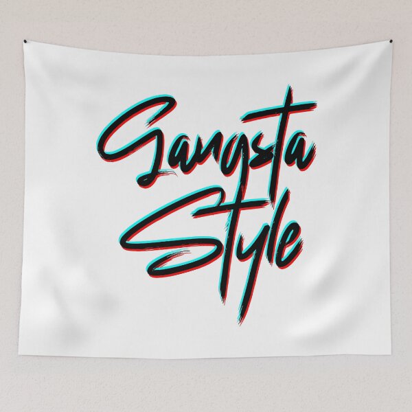 Item preview, Gangsta Style Quote designed and sold by KTGim.