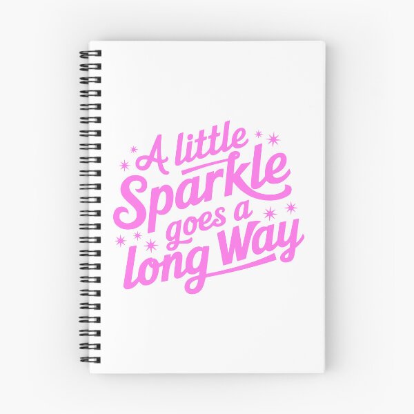 Item preview, A Little Sparkle Goes A Long Way. Pink Sparkles designed and sold by PMCreative.
