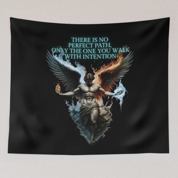 Item preview, Angel Between Heaven and Hell, Ice and Fire designed and sold by Icelander1.