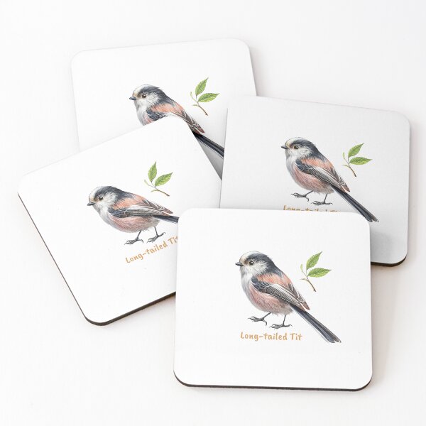 Item preview, Cute Long-tailed Tit bird, Garden Bird designed and sold by iclipart.