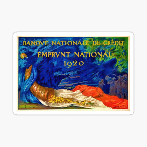 Item preview,  "Emprunt National" (National Loan) of the Banque Nationale de Crédit (1920) (France) designed and sold by stevepmp.