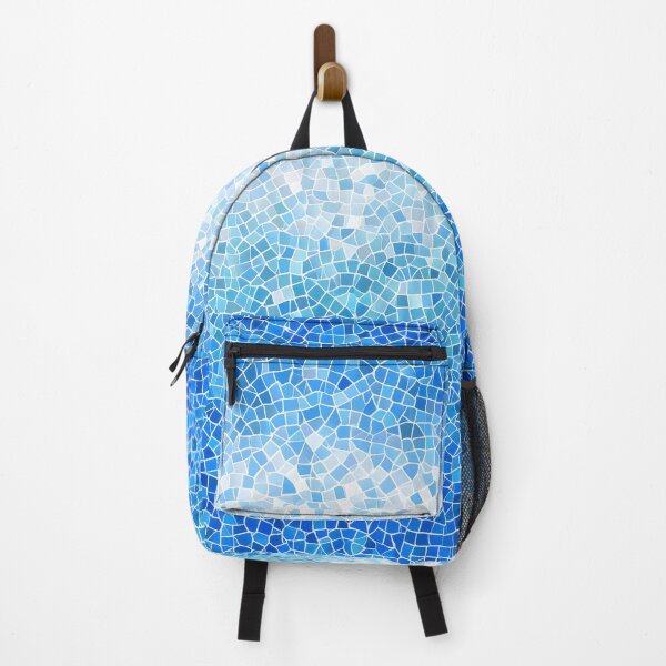Item preview, Blue and white mosaic tile texture designed and sold by valerko26.