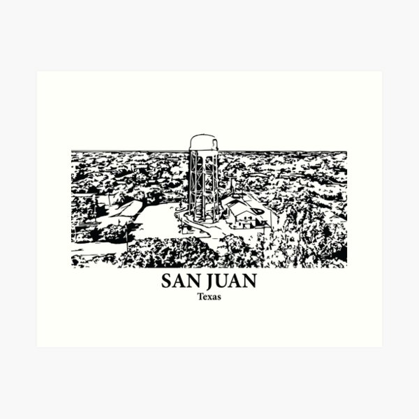 Aperçu de l'œuvre San Juan - Texas créée et vendue par Lakeric.