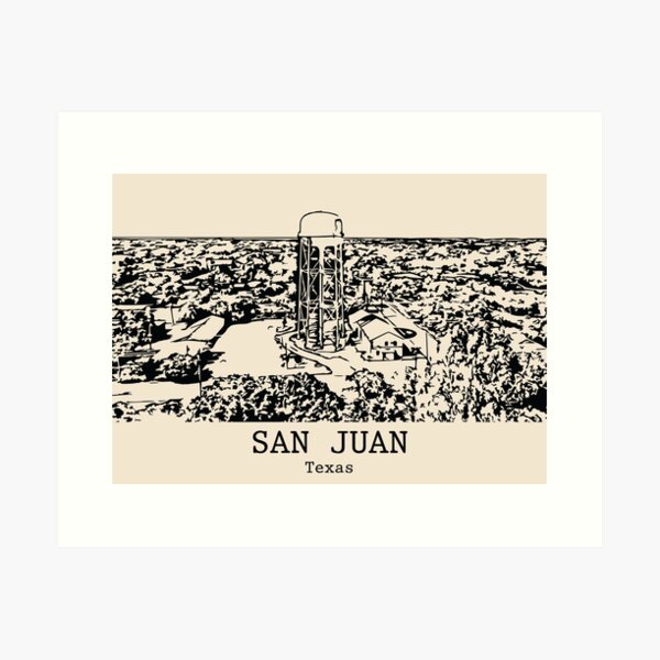 Aperçu de l'œuvre San Juan - Texas créée et vendue par Lakeric.