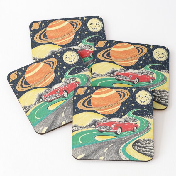 Item preview, Red Car On Mars designed and sold by GreyChocolate.