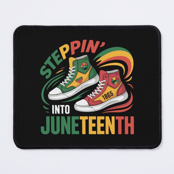 Item preview, Stepping Into Juneteenth 1865 Sneakers Women Kids Men  designed and sold by clothesy7.
