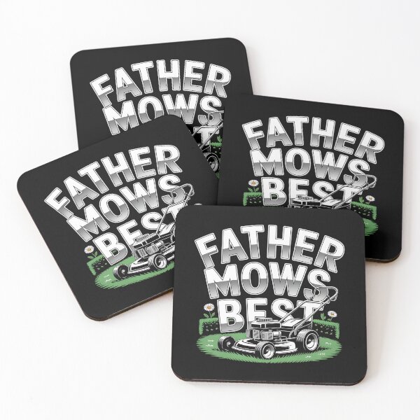 Item preview, Father Mows Best Gardener Dad Lawn Care designed and sold by Redgiant87x.