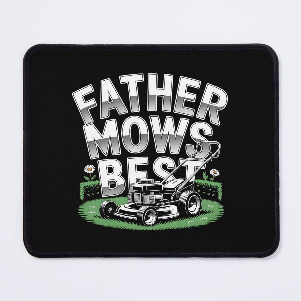 Item preview, Father Mows Best Gardener Dad Lawn Care designed and sold by Redgiant87x.