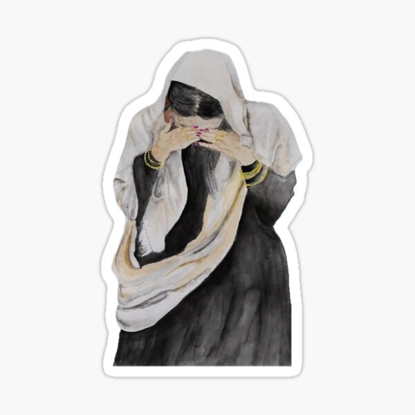 Item preview, Jewish Girl in Prayer designed and sold by RaynaElizaCreatives.