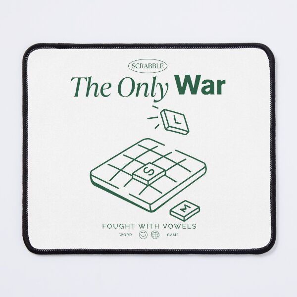 Item preview, The only war fought with vowels designed and sold by Peerless-Prime.