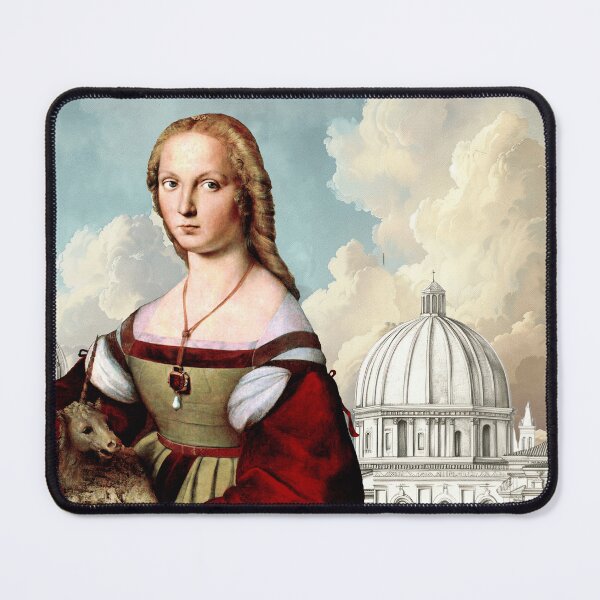 Item preview, Raphael's Lady With Unicorn designed and sold by Pixelchicken.