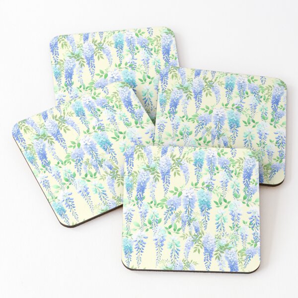 Item preview,  Wisteria Blue And Yellow designed and sold by SilverPegasus.