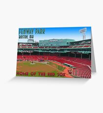 Fenway Park Greeting Card