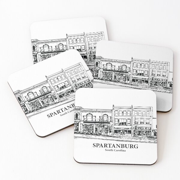 Item preview, Spartanburg - South Carolina designed and sold by Lakeric Cityscapes.