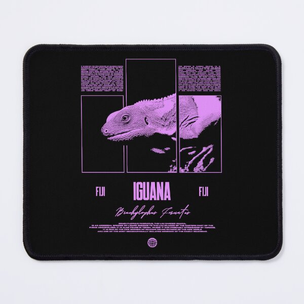 Item preview, Fiji Banded Iguana Streetwear Lizard Keeper designed and sold by JRRTs.
