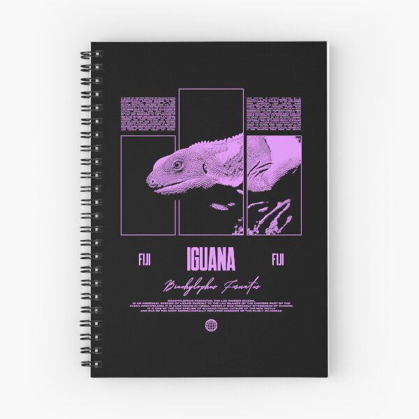 Item preview, Fiji Banded Iguana Streetwear Lizard Keeper designed and sold by JRRTs.
