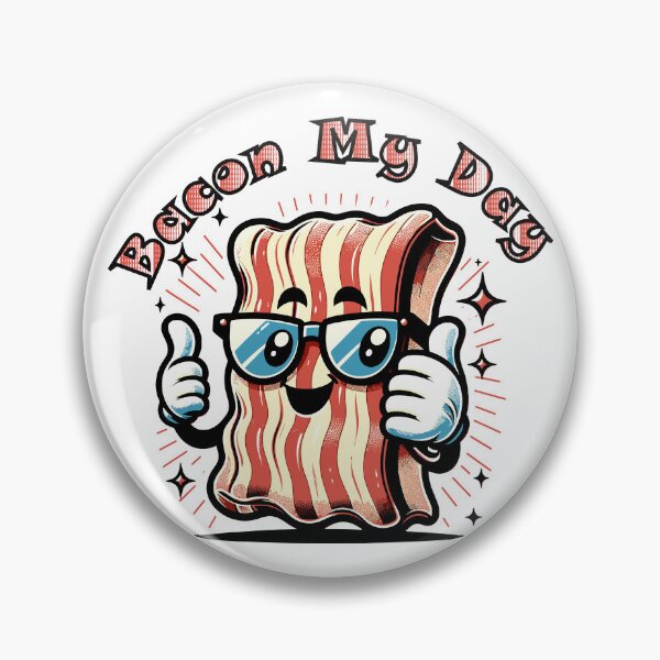 Artikelvorschau, Bacon My Day – Lustiges Bacon-Wortspiel-Design für Feinschmecker entworfen und verkauft von SeoulInkSoul.