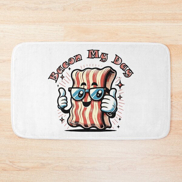 Item preview, Bacon My Day – Funny Bacon Pun Design for Food Lovers designed and sold by SeoulInkSoul.