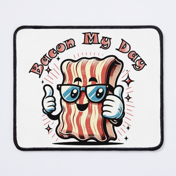 Item preview, Bacon My Day – Funny Bacon Pun Design for Food Lovers designed and sold by SeoulInkSoul.