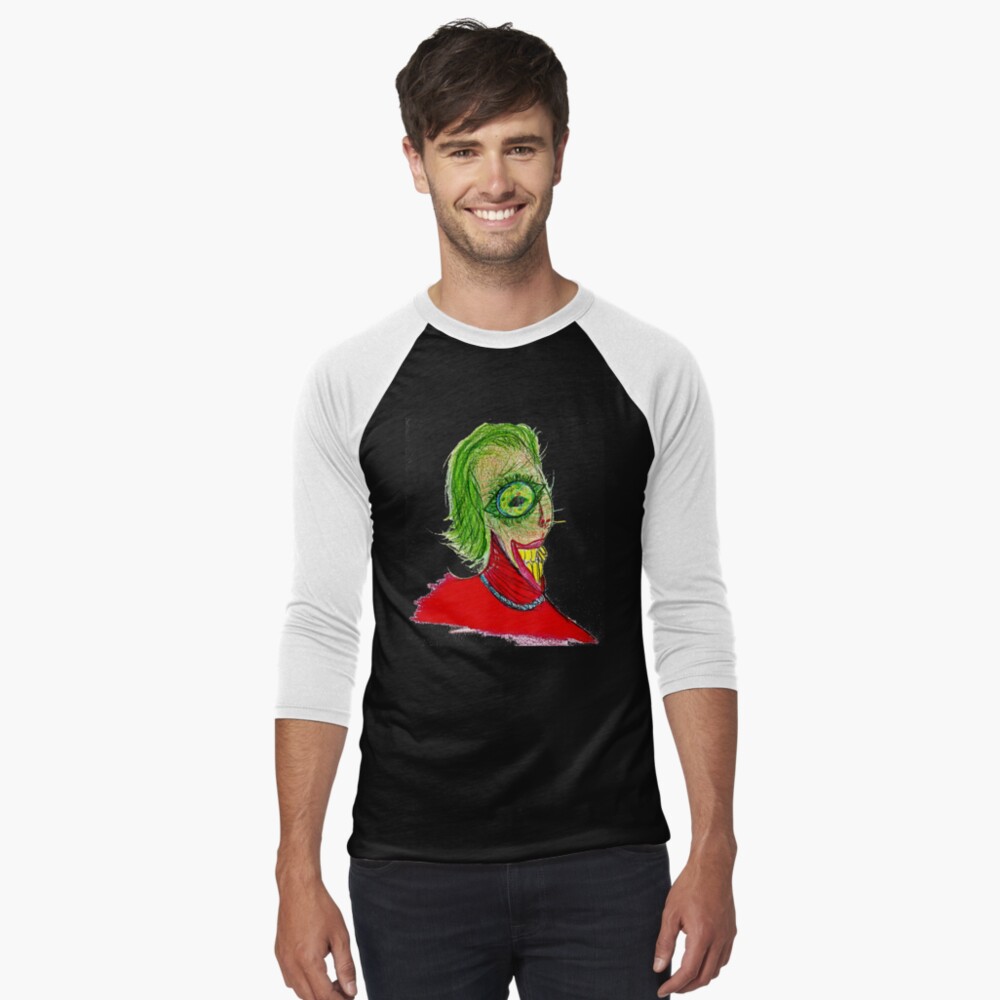 Item preview, Baseball ¾ Sleeve T-Shirt designed and sold by bywhacky.