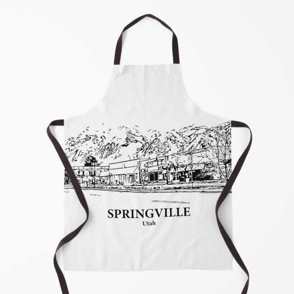 Item preview, Springville - Utah designed and sold by Lakeric Cityscapes.