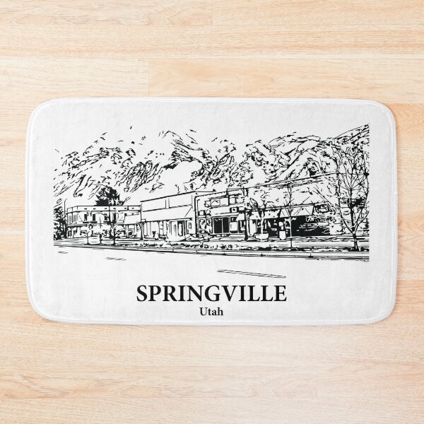 Item preview, Springville - Utah designed and sold by Lakeric Cityscapes.