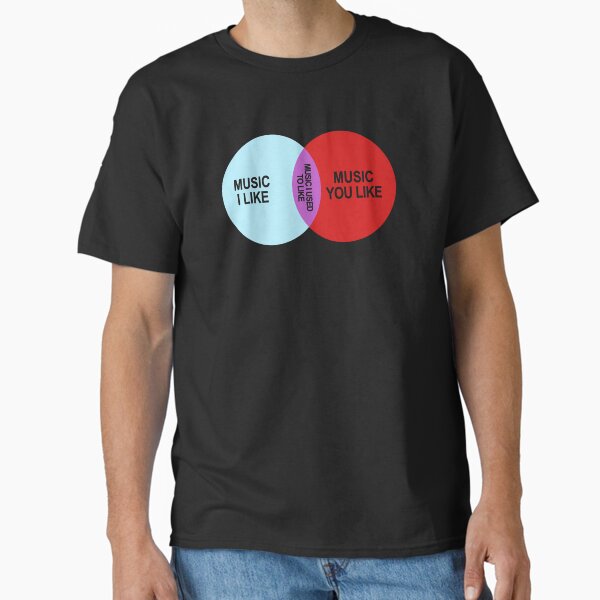 Aperçu de l'œuvre Musique de foule IT j'aime le T-shirt créée et vendue par Nerd Shizzle.