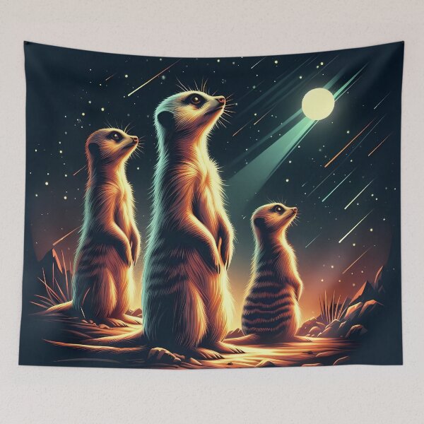 Aperçu de l'œuvre Art suricate #2 | Amoureux des suricates créée et vendue par ksgraphics222.