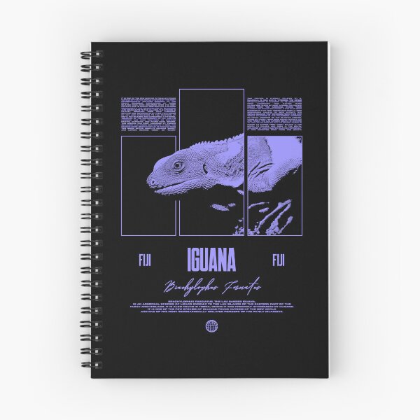 Item preview, Fiji Banded Iguana Streetwear Lizard Keeper designed and sold by JRRTs.
