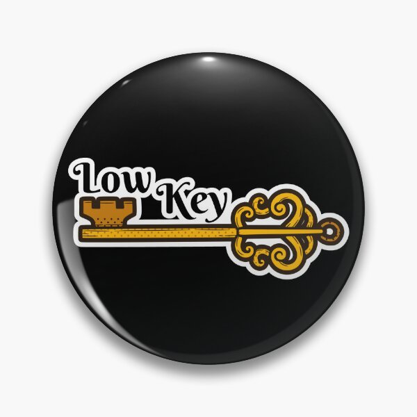 Item preview, Low Key designed and sold by TheBookBarista.
