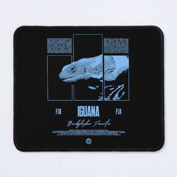 Item preview, Fiji Banded Iguana Streetwear Lizard Keeper designed and sold by JRRTs.