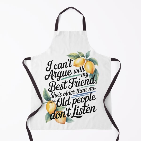 Item preview, I Can't Argue With My Best Friend She's Older Than Me Lemon designed and sold by AniArtPL.