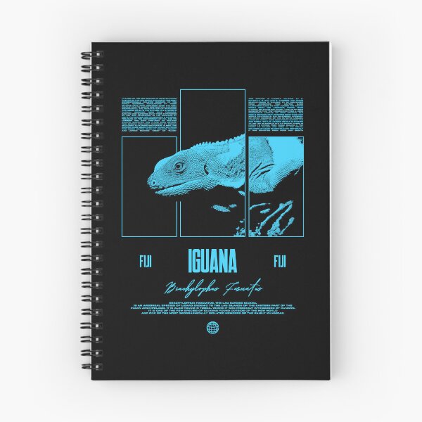 Item preview, Fiji Banded Iguana Streetwear Lizard Keeper designed and sold by JRRTs.