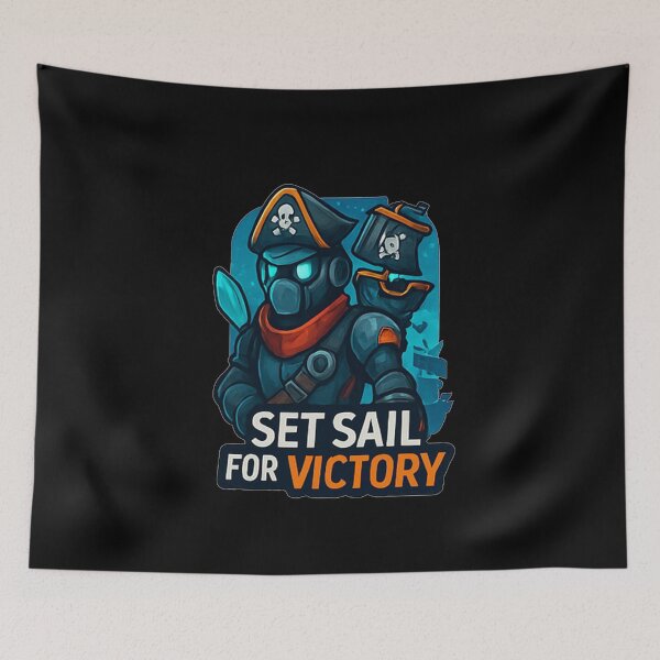 Item preview, Set Sail For Victory designed and sold by okiiskandarart.