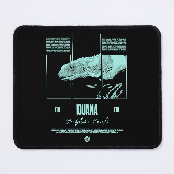 Item preview, Fiji Banded Iguana Streetwear Lizard Keeper designed and sold by JRRTs.